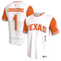 Texas Longhorns GameDay Greats 2026 NCAA Softball National Champions Lightweight Commemorative Softball Jersey - White