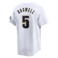 Houston Astros Jeff Bagwell Nike White Throwback Cooperstown Collection Limited Jersey