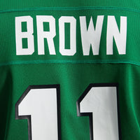 Philadelphia Eagles A.J. Brown Nike Kelly Green Alternate Game Player Jersey