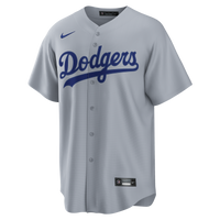 Los Angeles Dodgers Nike Gray Road Replica Jersey