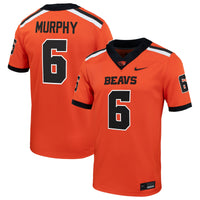 Maalik Murphy Oregon State Beavers Nike Home NIL Football Game Jersey - Orange
