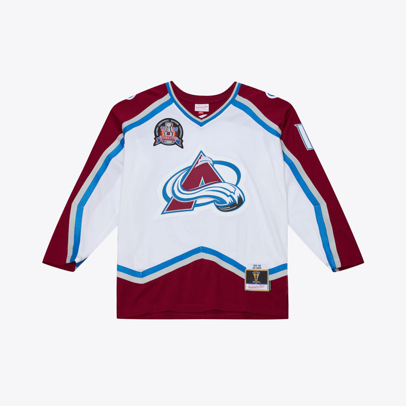 Colorado Avalanche Joe Sakic Mitchell & Ness White 1995 Power Play Jersey