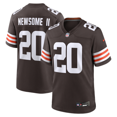 Cleveland Browns Greg Newsome II Nike Brown Game Jersey