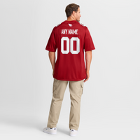 Arizona Cardinals Nike Cardinal Custom Game Jersey