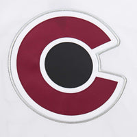 Colorado Avalanche Nathan MacKinnon White 2016-17 Power Play Jersey