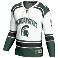 Michigan State Spartans GameDay Greats Ice Hockey NIL Pick-A-Player Jersey - White