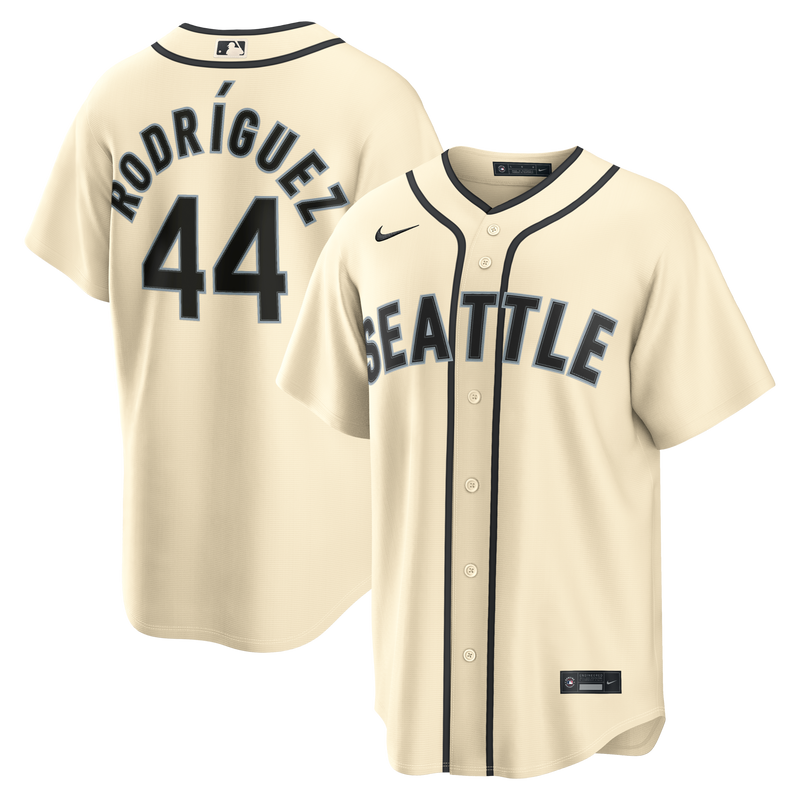 Seattle Mariners Julio Rodríguez Nike Cream Alternate Replica Jersey