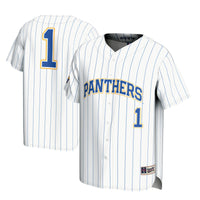 #1 Pitt Panthers GameDay Greats Lightweight Baseball Jersey - White