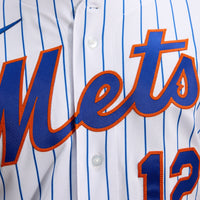 New York Mets Francisco Lindor Nike White Home Authentic Player Jersey