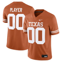 Texas Longhorns Nike NIL Pick-A-Player Game Jersey - Texas Orange