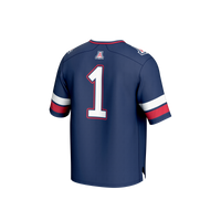 #1 Arizona Wildcats GameDay Greats Collegiate Football Fashion Jersey - Navy