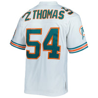 Miami Dolphins Zach Thomas Mitchell & Ness White Legacy Replica Jersey