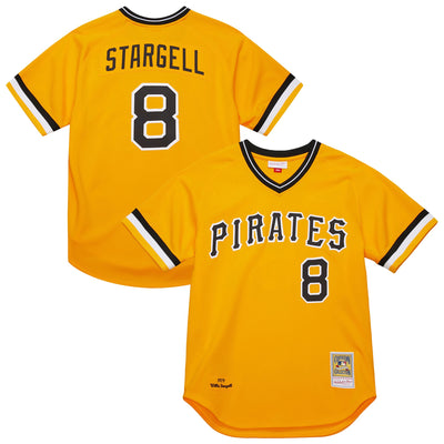 Pittsburgh Pirates Willie Stargell Mitchell & Ness Gold 1979 Throwback Authentic Jersey
