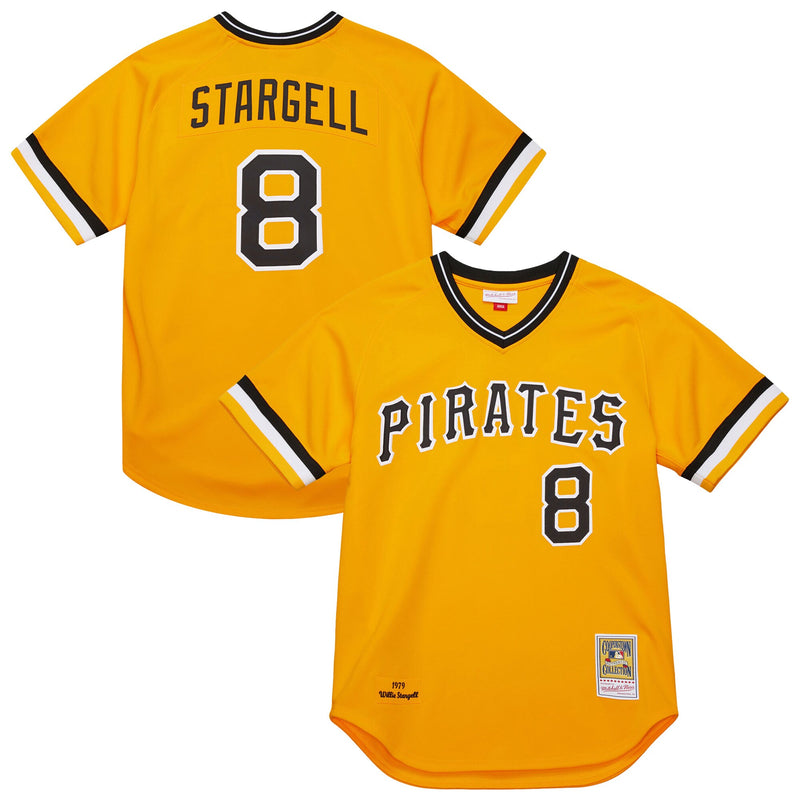 Pittsburgh Pirates Willie Stargell Mitchell & Ness Gold 1979 Throwback Authentic Jersey