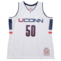Emeka Okafor UConn Huskies Mitchell & Ness 2001/02 Swingman Replica Jersey - White