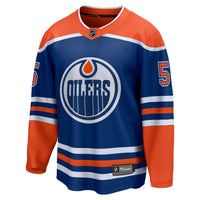 Edmonton Oilers Connor Murphy Fanatics Royal Home Breakaway Jersey