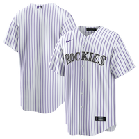 Colorado Rockies Nike White Home Big & Tall Replica Jersey