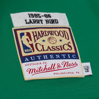 Boston Celtics Mitchell & Ness Larry Bird 1985 Authentic Road Jersey - Kelly Green