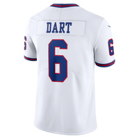 New York Giants Jaxson Dart Nike White Vintage White Vapor Untouchable Stitched Limited Jersey