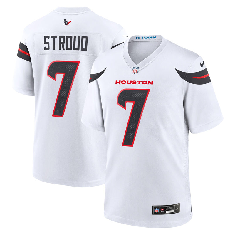 Houston Texans C.J. Stroud Nike White Game Jersey