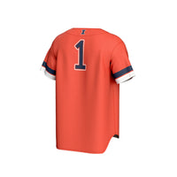 #1 Illinois Fighting Illini GameDay Greats Collegiate Baseball Fashion Jersey - Orange