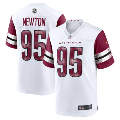 Washington Commanders Jer'Zhan Newton Nike White Game Jersey