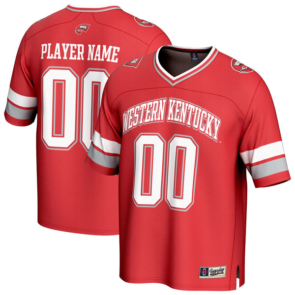 Western Kentucky Hilltoppers GameDay Greats NIL Pick-A-Player Football Fashion Jersey - Red