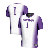 #1 Furman Paladins GameDay Greats Lightweight Soccer Jersey - White