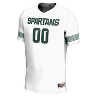 Michigan State Spartans GameDay Greats NIL Pick-A-Player Lightweight Soccer Jersey - White