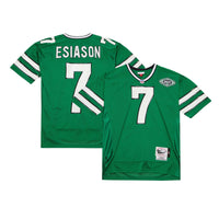 New York Jets Boomer Esiason Mitchell & Ness Kelly Green 1993 Authentic Throwback Retired Player Pocket Jersey