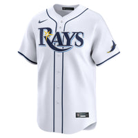 Tampa Bay Rays Brandon Lowe Nike White Home Limited Player Jersey