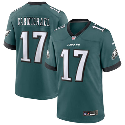 Philadelphia Eagles Harold Carmichael Nike Midnight Green Team Retired Player Game Jersey