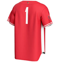 #1 Illinois State Redbirds GameDay Greats Lightweight Baseball Jersey - Red