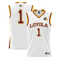 #1 Loyola Chicago Ramblers GameDay Greats Lightweight Basketball Jersey - White