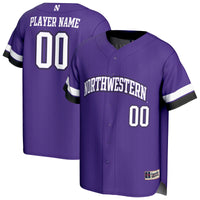 Northwestern Wildcats GameDay Greats NIL Pick-A-Player Lightweight Collegiate Baseball Fashion Jersey - Purple