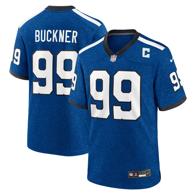 Indianapolis Colts DeForest Buckner Nike Blue Alternate Game Jersey