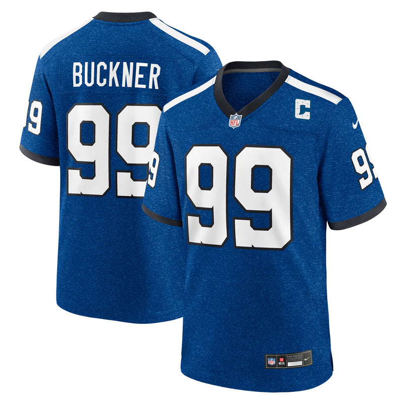 Indianapolis Colts DeForest Buckner Nike Blue Alternate Game Jersey