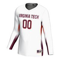 Virginia Tech Hokies GameDay Greats NIL Lightweight Volleyball Jersey - White