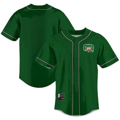 Ohio Bobcats GameDay Greats Lightweight Baseball Jersey - Green