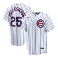 Chicago Cubs Moisés Ballesteros Nike White Home Replica Jersey
