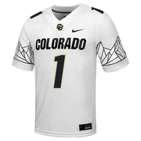 Colorado Buffaloes Nike Untouchable Game Jersey - White