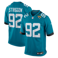 Jacksonville Jaguars Danny Striggow Nike Teal Team Game Jersey