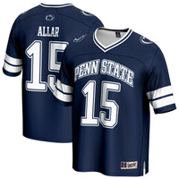 Drew Allar Penn State Nittany Lions GameDay Greats NIL Lightweight Football Player Jersey - Navy
