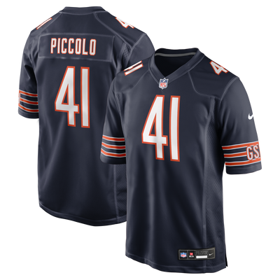 Chicago Bears Brian Piccolo Nike Navy Game Retired Player Jersey