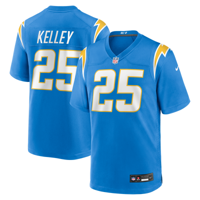 Los Angeles Chargers Joshua Kelley Nike Powder Blue Game Jersey