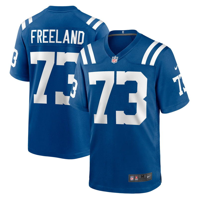 Indianapolis Colts Blake Freeland Nike Royal Team Game Jersey
