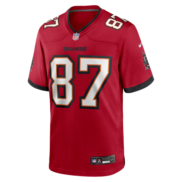 Tampa Bay Buccaneers Payne Durham Nike Red Game Jersey