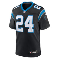 Carolina Panthers Jonathon Brooks Nike Black Game Jersey