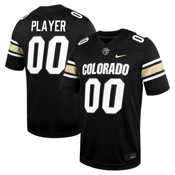 Colorado Buffaloes Nike NIL Pick-A-Player Football Game Jersey - Black