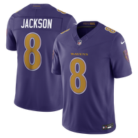 Baltimore Ravens Lamar Jackson Nike Purple Alternate Vapor F.U.S.E. Stitched Limited Jersey